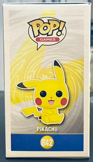 Pokemon Pikachu Sitting Funko Pop Vinyl Figure #842 image 1