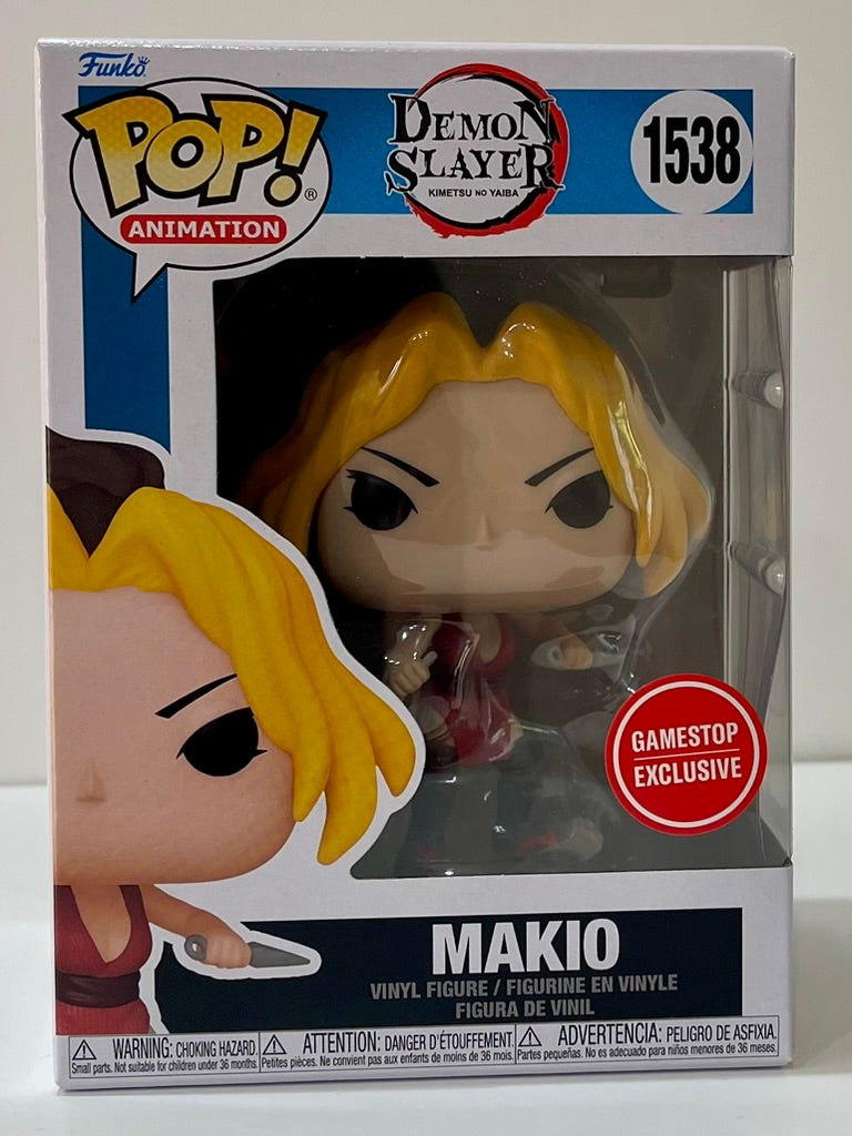 Funko Pop! Makio with Kunai #1538 Exclusive – Demon Slayer image 0