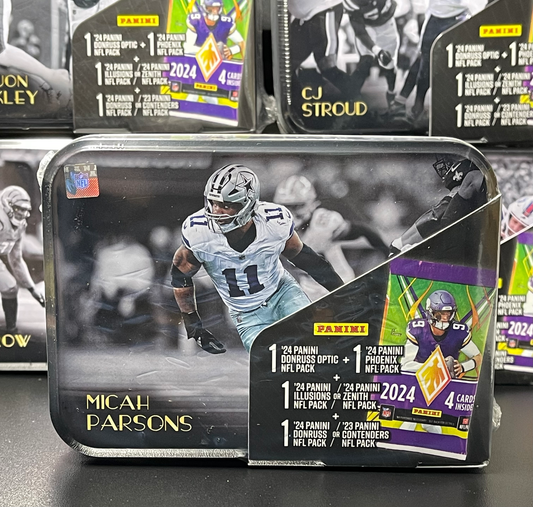 Micah Parsons '25 NFL MJ Holding TIN (Includes 2023-24 Panini Packs) image 0