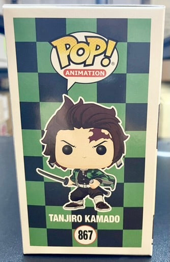 Demon Slayer Tanjiro Kamado Funko Pop! Vinyl Figure #867 image 1