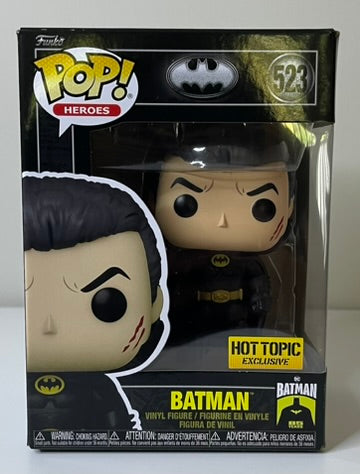 Batman (Unmasked) Funko Pop! Vinyl Figure #523 – Hot Topic Exclusive image 0