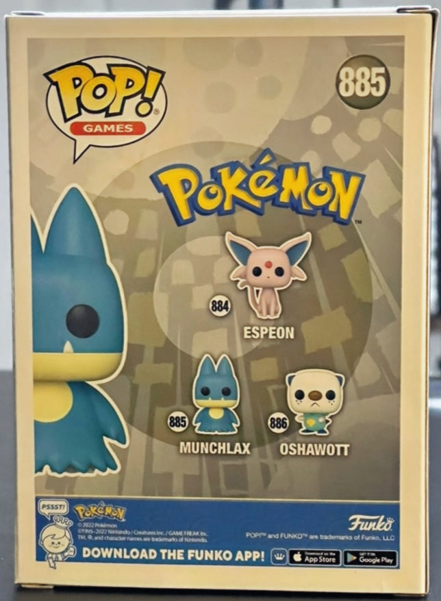 Pokemon Munchlax Funko Pop! Vinyl Figure #885 image 2