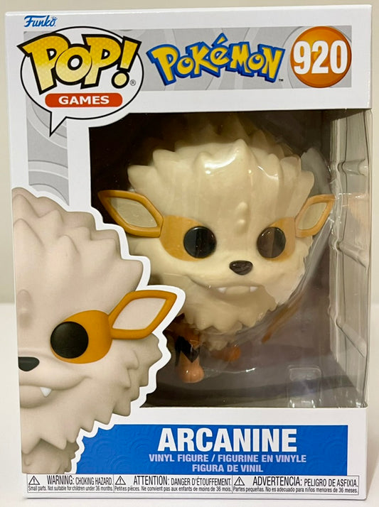 Pokemon Arcanine Funko Pop! Vinyl Figure #920 image 0
