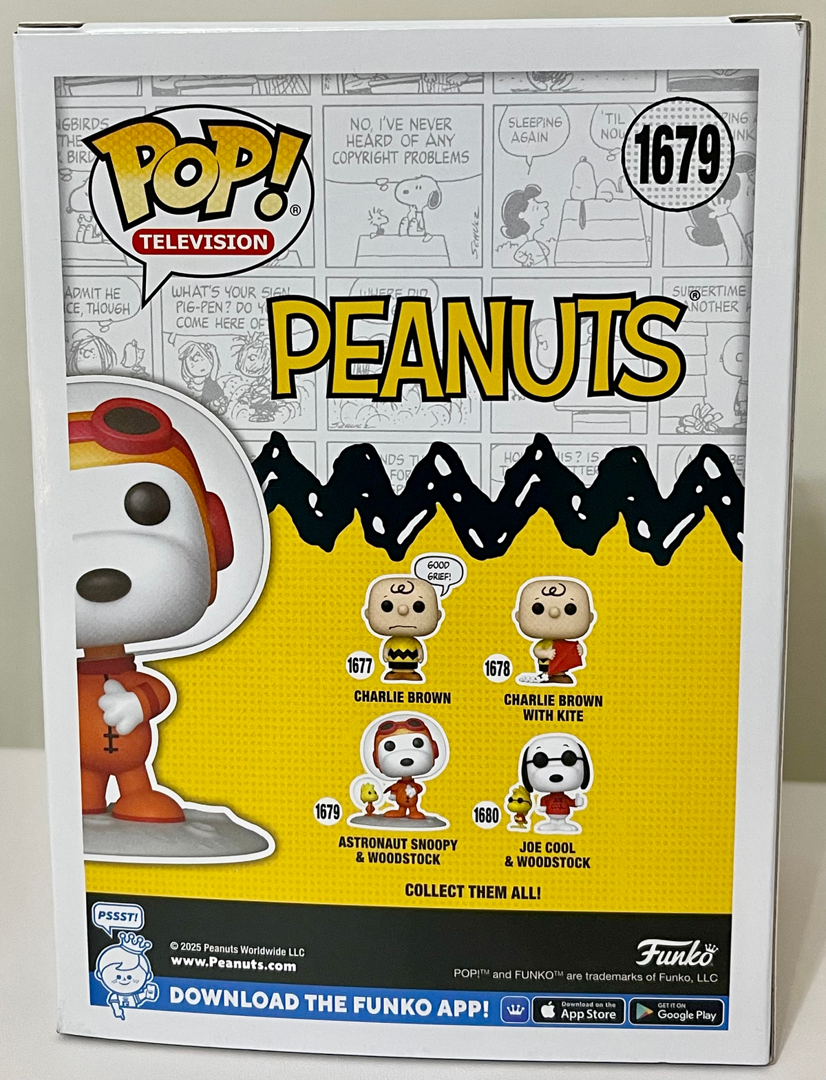 Peanuts Astronaut Snoopy & Woodstock Funko Pop Vinyl Figure #1679 image 4