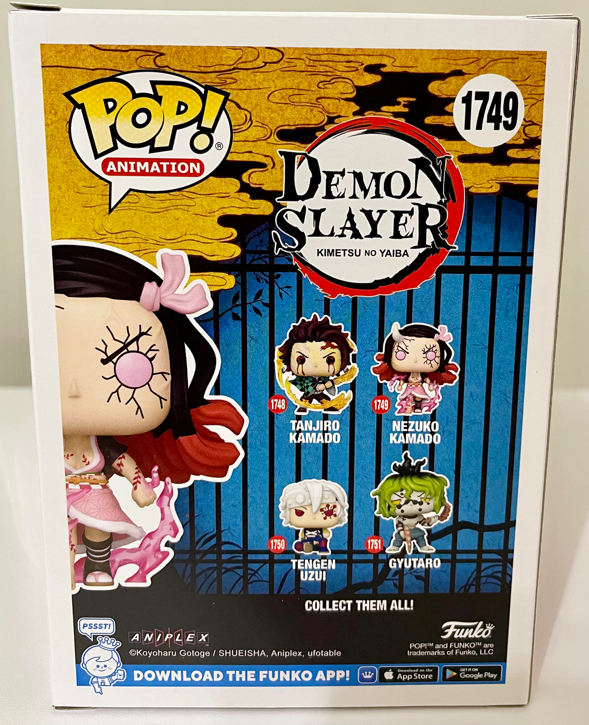 Demon Slayer Nezuko Kamado (Demon Form) Funko Pop! Vinyl Figure #1749 image 3