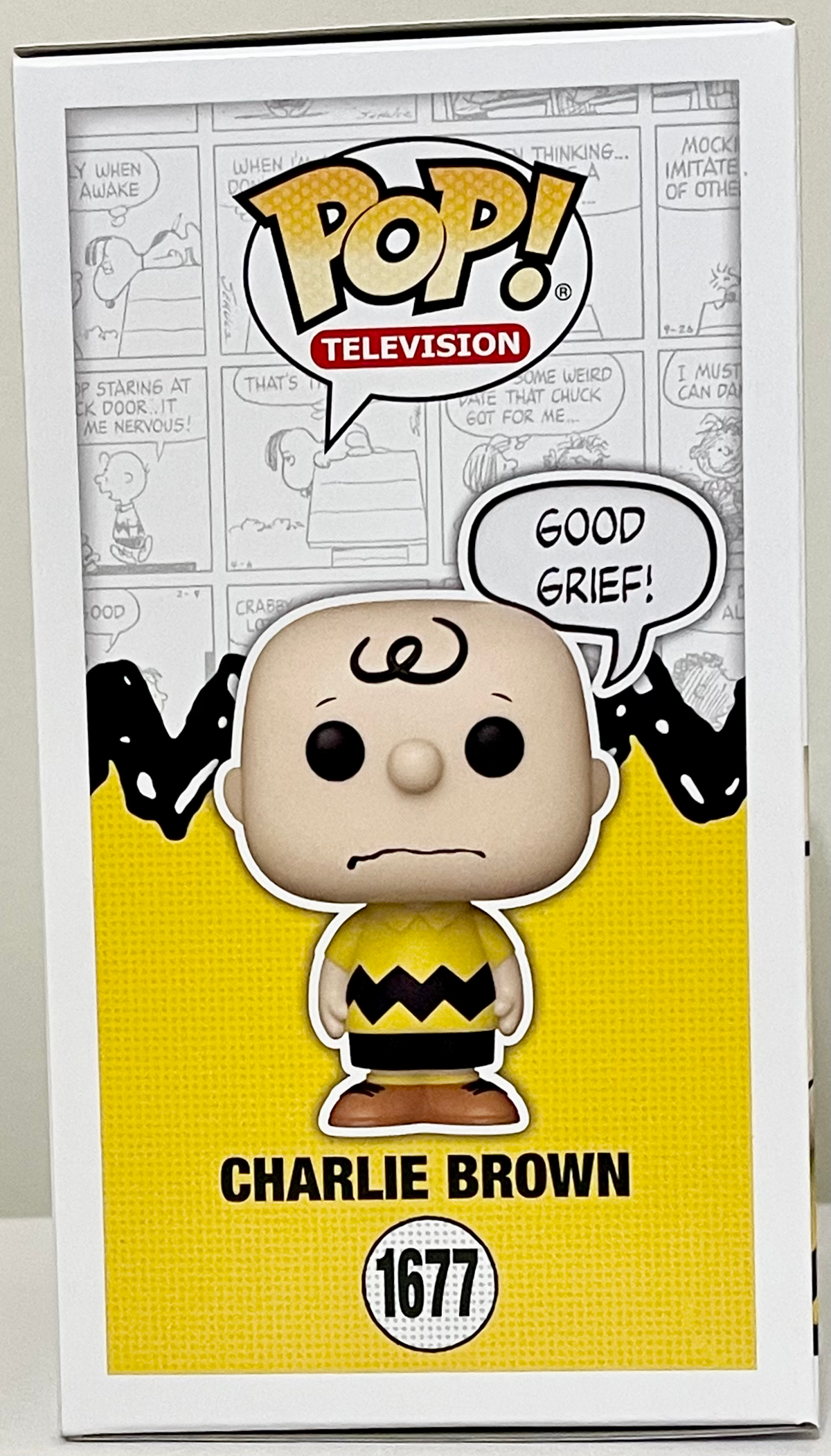 Peanuts Charlie Brown Good Grief Funko Pop Vinyl Figure #1677 image 2