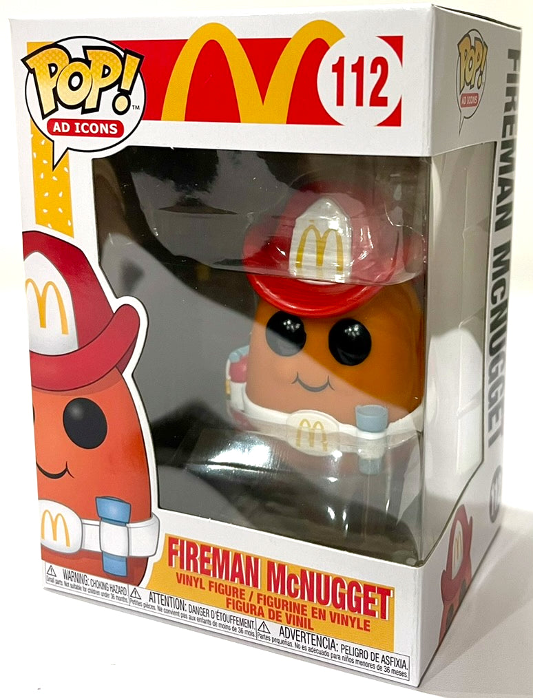 McDonald's - Fireman McNugget Funko Pop! Vinyl Figure #112 image 1