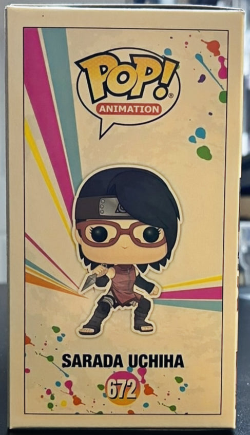 Boruto Sarada Uchiha Funko Pop! Vinyl Figure #672 image 1