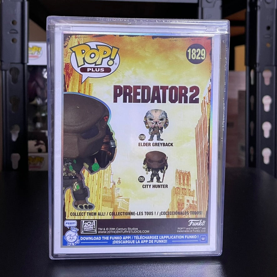 Funko Pop! Plus Predator 2 ROYALTY City Hunter (Sliced Arm) LE 3500 /w Protector image 2