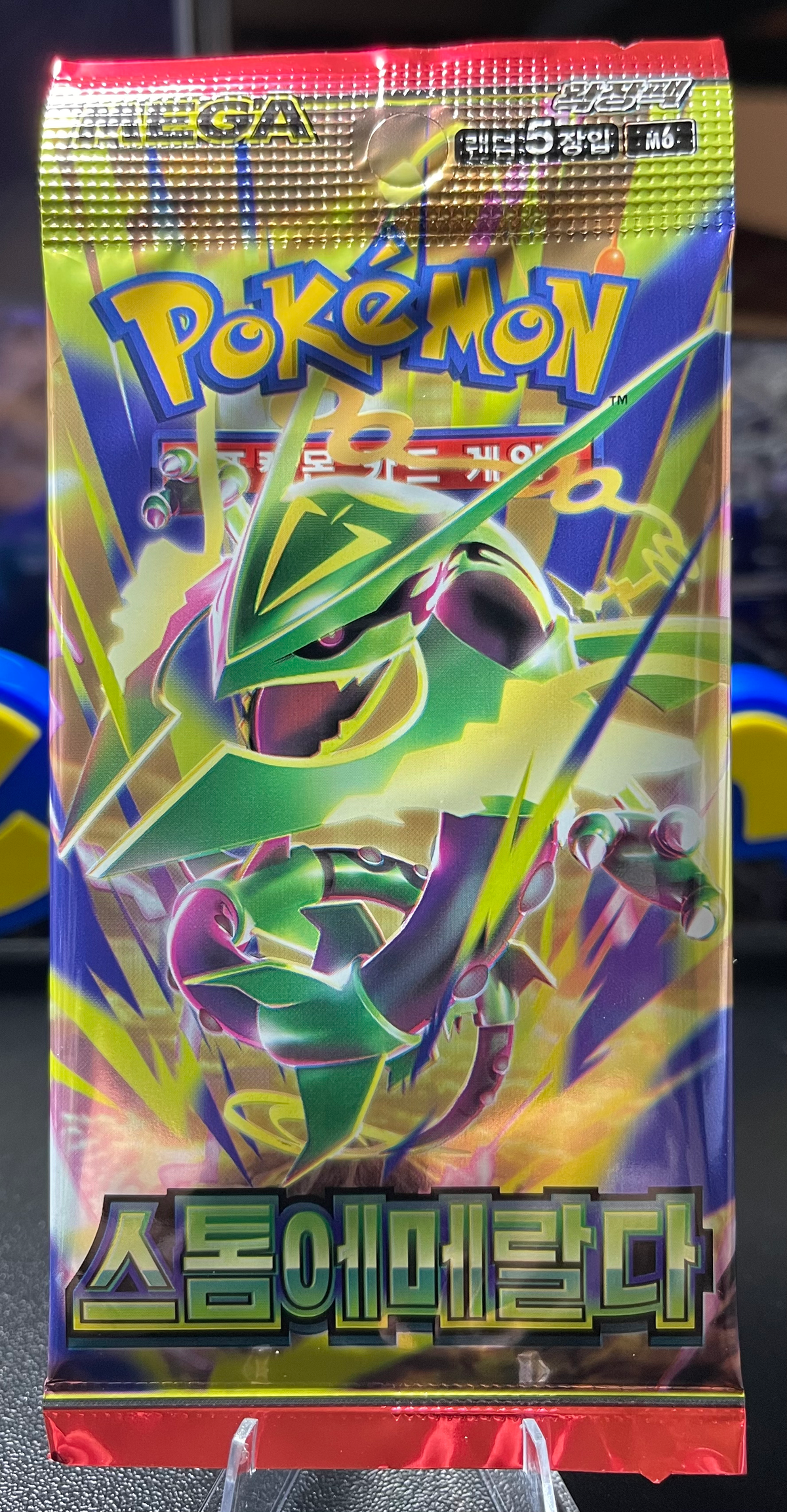 Pokemon Storm Emeralda Booster Pack – Korean image 0