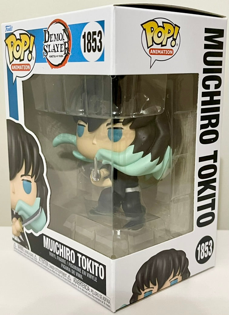 Demon Slayer Muichiro Tokito (Attack) Funko Pop Vinyl Figure #1853 image 1