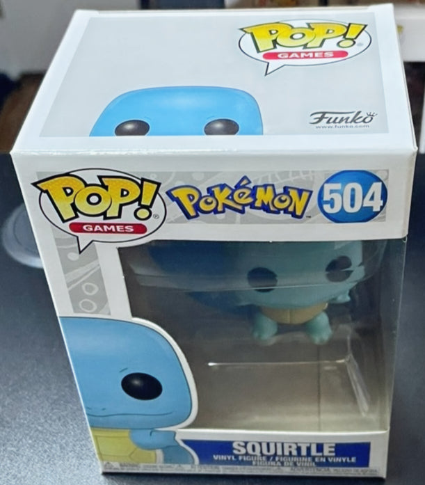 Pokemon Squirtle Funko Pop! Vinyl Figure #504 image 4