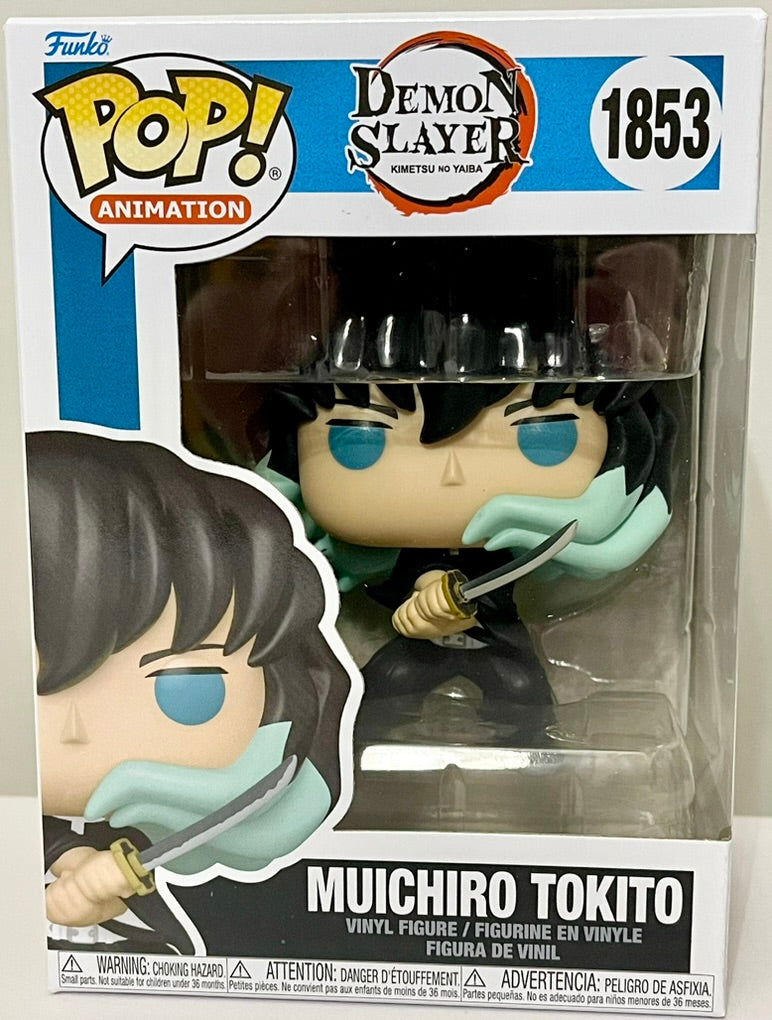 Demon Slayer Muichiro Tokito (Attack) Funko Pop Vinyl Figure #1853 image 0
