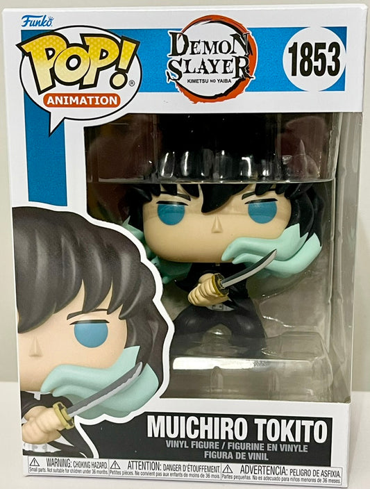 Demon Slayer Muichiro Tokito (Attack) Funko Pop Vinyl Figure #1853 image 0