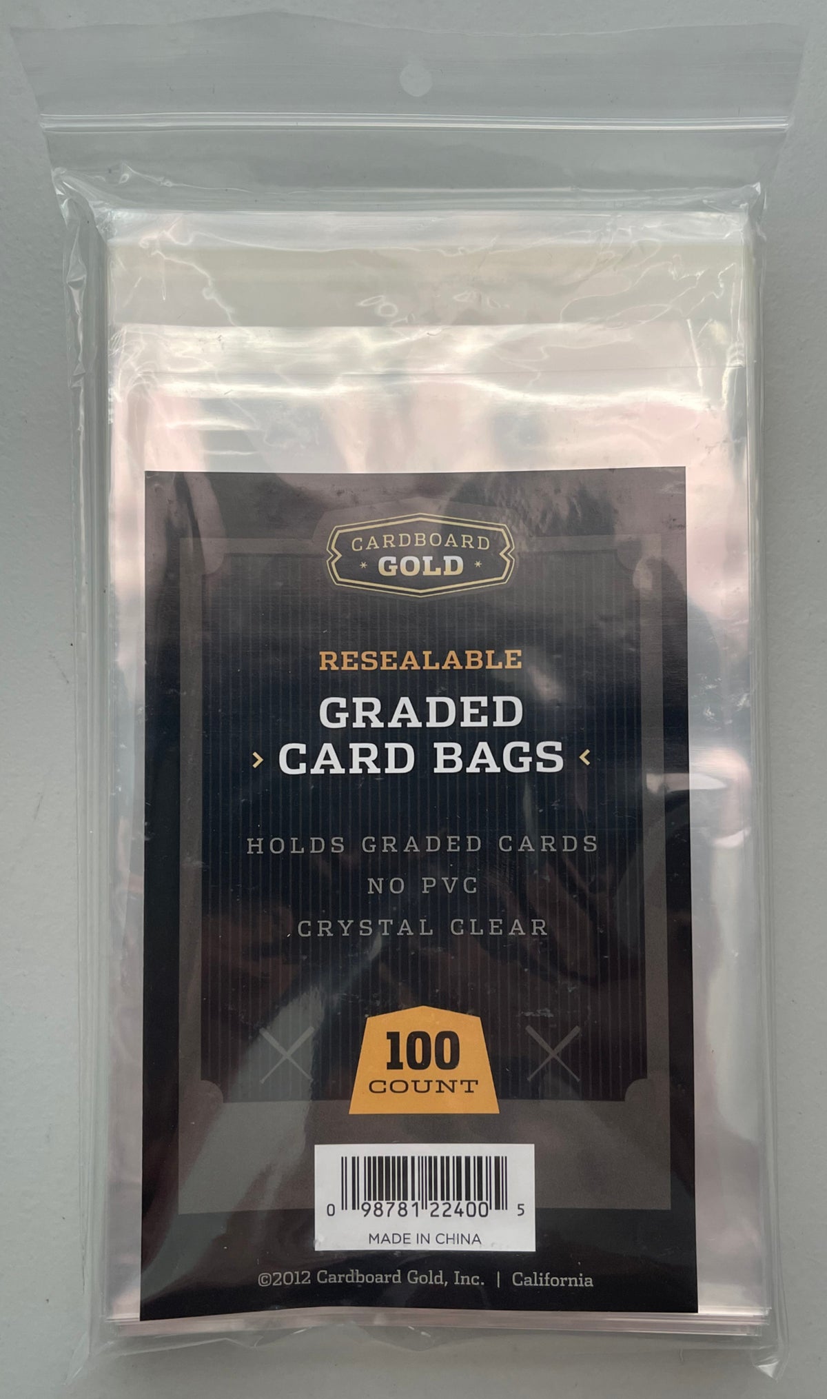 Cardboard Gold - Graded Card Bags - 100 count image 0