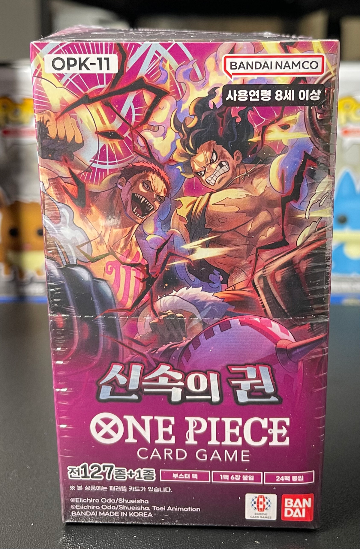 One Piece A Fist of Divine Speed Booster Box OPK-11 - Korean image 0
