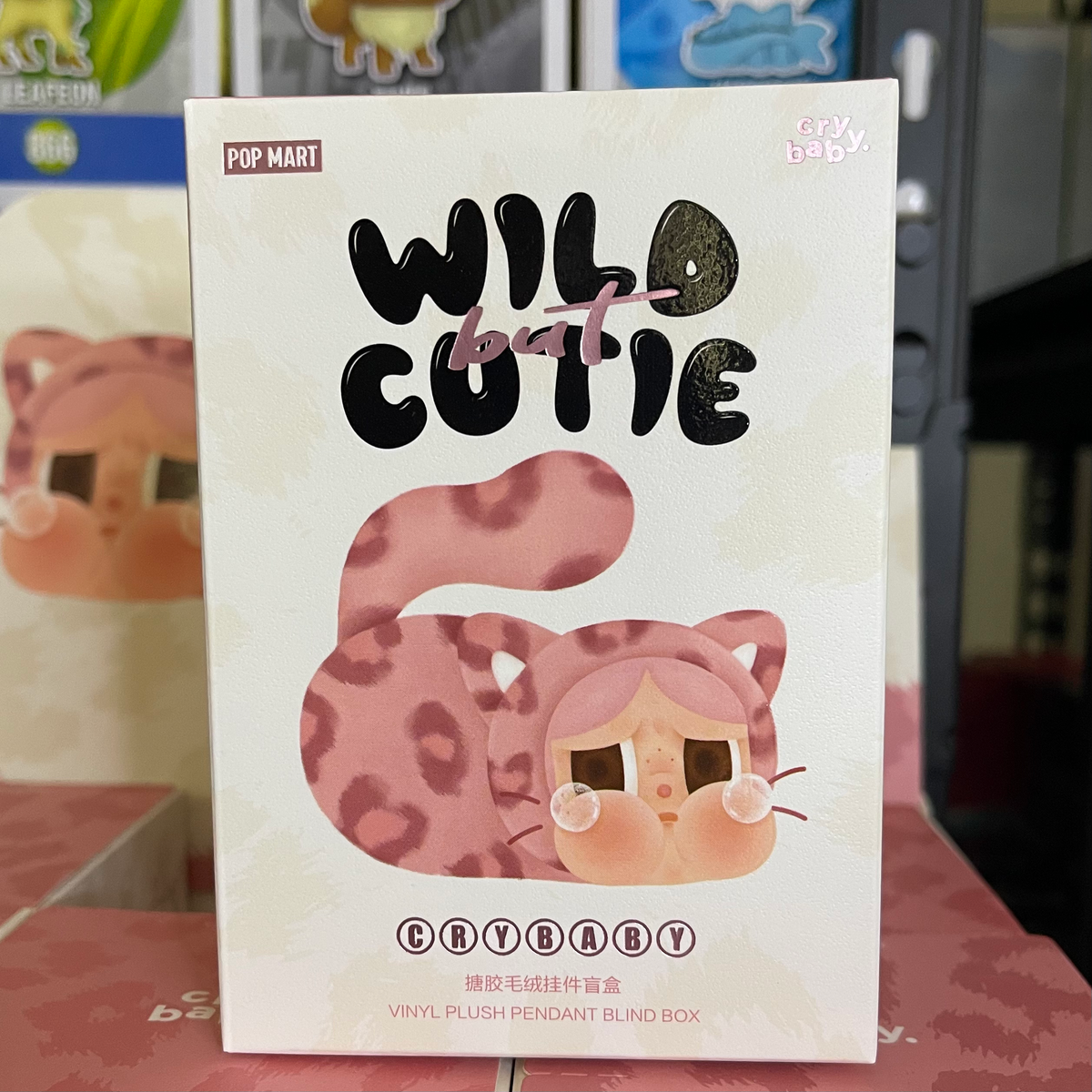 Pop Mart Cry Baby Wild but Cutie Series – Vinyl Plush Pendant - Blind Box image 1