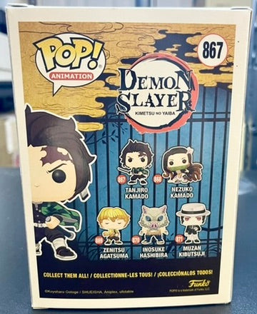Demon Slayer Tanjiro Kamado Funko Pop! Vinyl Figure #867 image 2