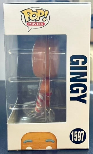 Shrek DreamWorks 30th Anniversary Gingy with Candy Cane Funko Pop! Vinyl #1597 image 3