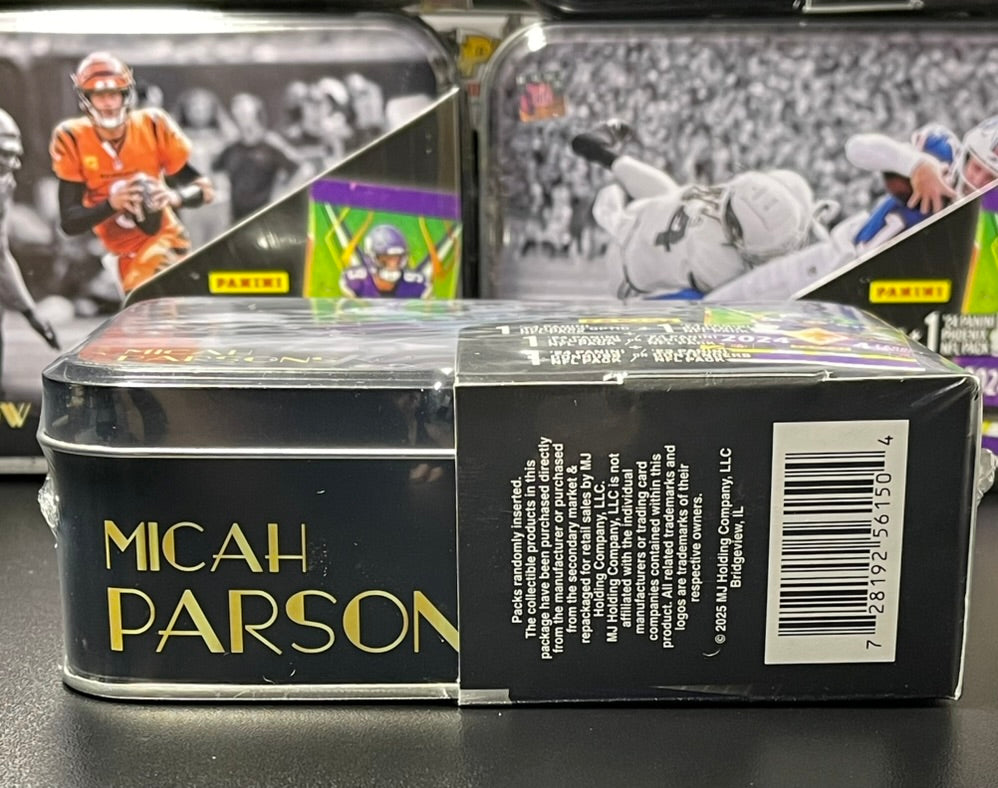 Micah Parsons '25 NFL MJ Holding TIN (Includes 2023-24 Panini Packs) image 2